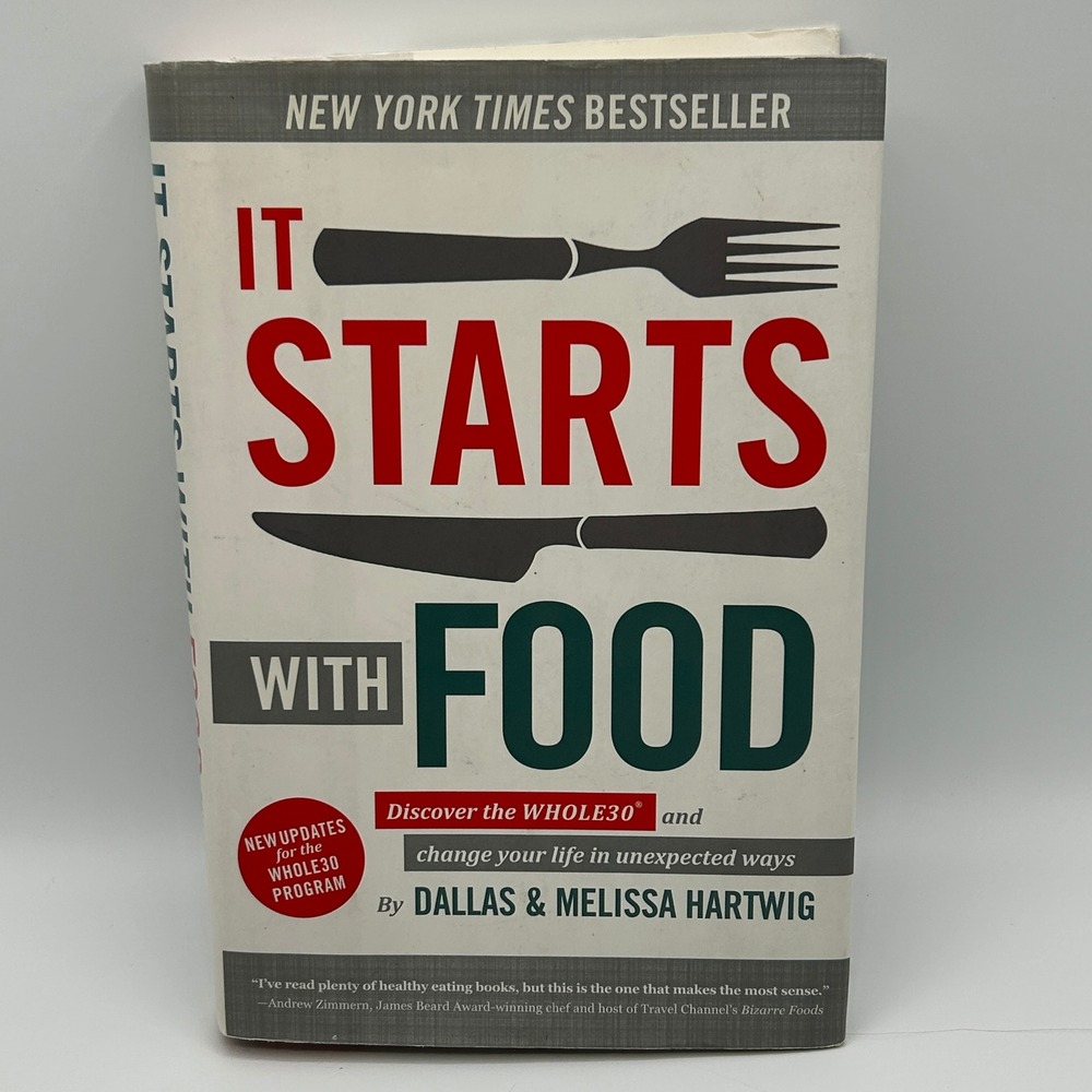 It Starts With Food Whole30 Dallas Melissa‎ Hartwig Hardcover Health Diet Book